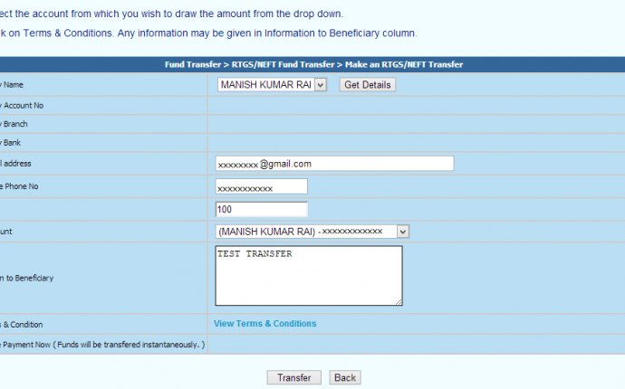 Online saving account in central bank of india Can download on on